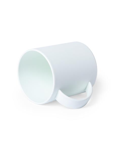 Taza de PLA biodegradable Marruecos sin BPA reutilizable 350ml PERSONALIZABLE