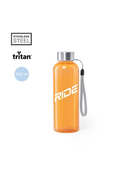 Botella agua reutilizable tritán Lille sin BPA 500ml PERSONALIZABLE