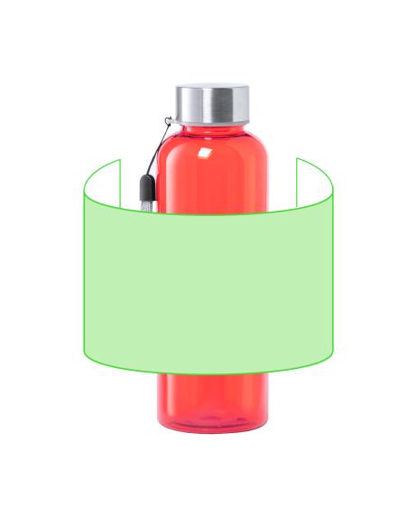 Botella agua reutilizable tritán Lille sin BPA 500ml PERSONALIZABLE
