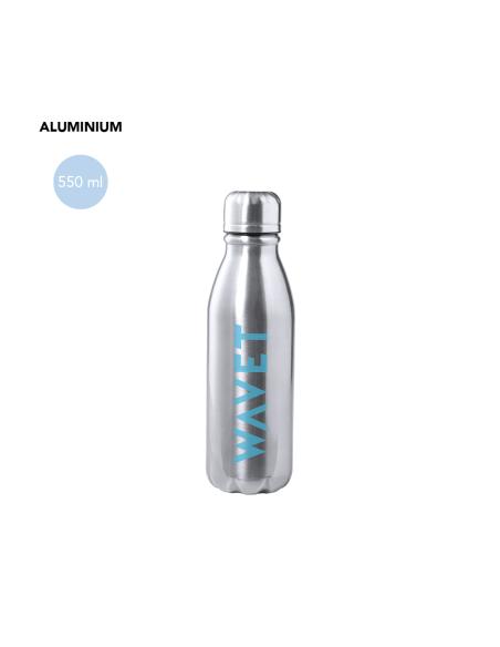 Botella agua de aluminio Perth sin BPA 550ml PERSONALIZABLE