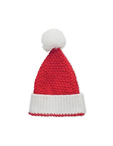 Gorro de punto navideño