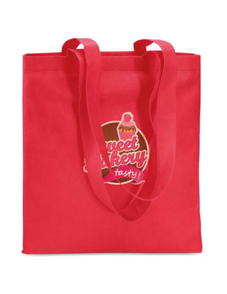 Bolsa de non-woven Newcastle 80g/m2 asas largas colores PERSONALIZABLE