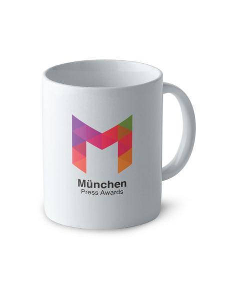 Taza cerámica Sisak cilíndrica clásica 300ml PERSONALIZABLE