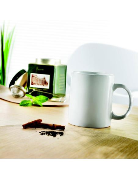 Taza cerámica Sisak cilíndrica clásica 300ml PERSONALIZABLE