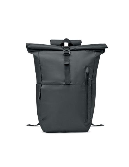 Mochila roll top de RPET Timisoara para portátil de 15" PERSONALIZABLE