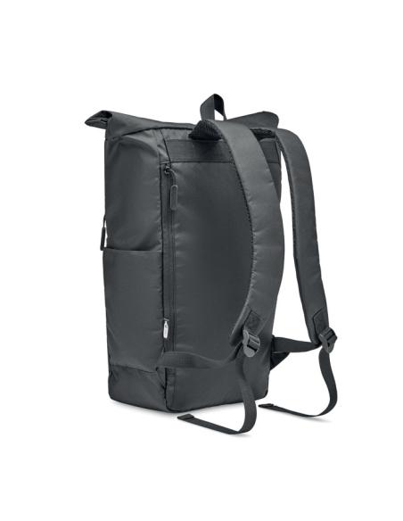 Mochila roll top de RPET Timisoara para portátil de 15" PERSONALIZABLE