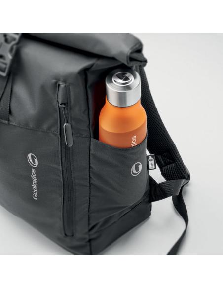 Mochila roll top de RPET Timisoara para portátil de 15" PERSONALIZABLE