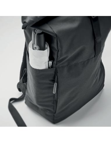 Mochila roll top de RPET Timisoara para portátil de 15" PERSONALIZABLE