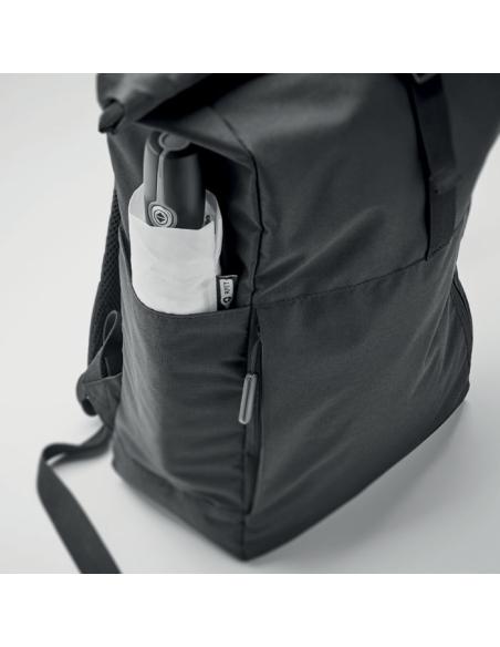 Mochila roll top de RPET Timisoara para portátil de 15" PERSONALIZABLE