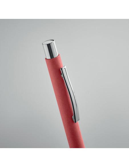 Bolígrafo automático de papel reciclado Vitoria PERSONALIZABLE