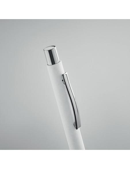 Bolígrafo automático de papel reciclado Vitoria PERSONALIZABLE
