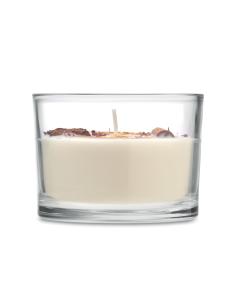 Vela vegetal cítricos canela Scunthorpe en vaso de cristal PERSONALIZABLE 2