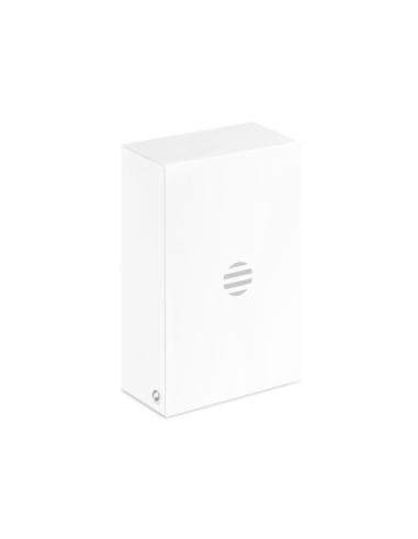Ratón óptico inalámbrico de ABS reciclado y bambú Virar PERSONALIZABLE