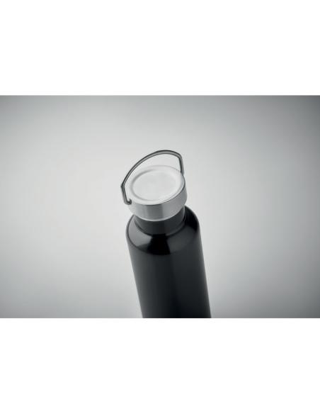 Botella agua de acero inoxidable reciclado Italy doble capa tapa con asa sin BPA 500ml PERSONALIZABLE