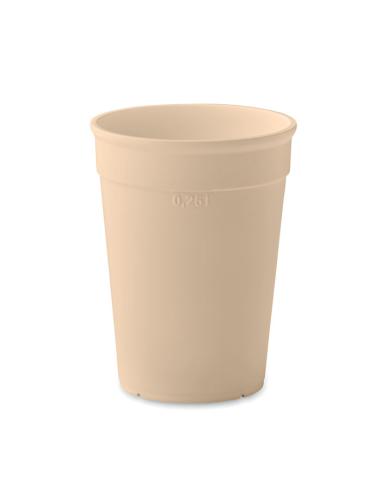 Vaso de PP reciclado 250 ml