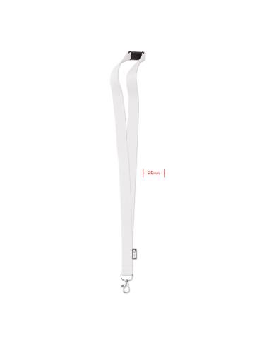 Lanyard de RPET  20 mm