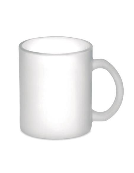 Taza cristal glaseado Mackay sublimación 300ml PERSONALIZABLE