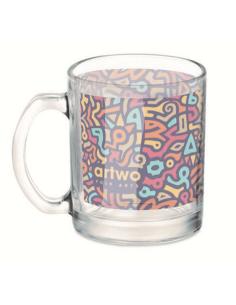 Taza cristal Kobe sublimación 300ml PERSONALIZABLE 2