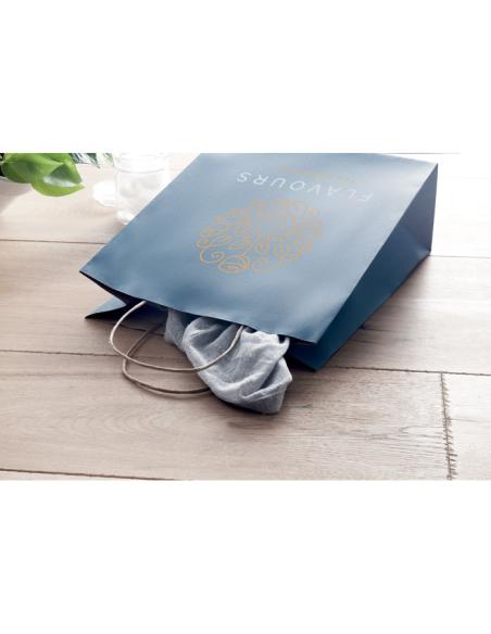 Bolsa de papel pequeña Dundee para regalo 90g/m2 colores PERSONALIZABLE