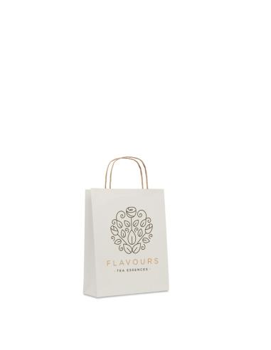 Bolsa de papel pequeña Dundee para regalo 90g/m2 colores PERSONALIZABLE