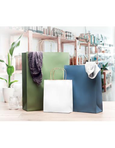 Bolsa de papel pequeña Dundee para regalo 90g/m2 colores PERSONALIZABLE
