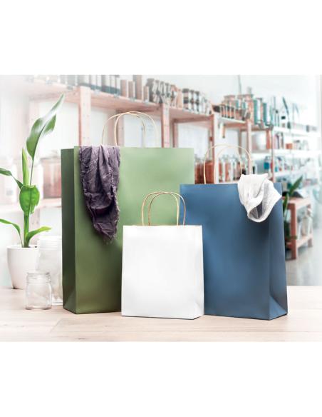 Bolsa de papel pequeña Dundee para regalo 90g/m2 colores PERSONALIZABLE
