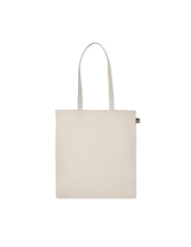 Bolsa de tela algodón orgánico Ceuta 140g/m2 natur PERSONALIZABLE