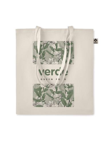 Bolsa de tela algodón orgánico Ceuta 140g/m2 natur PERSONALIZABLE