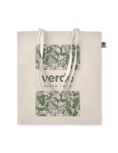 Bolsa de tela algodón orgánico Ceuta 140g/m2 natur PERSONALIZABLE
