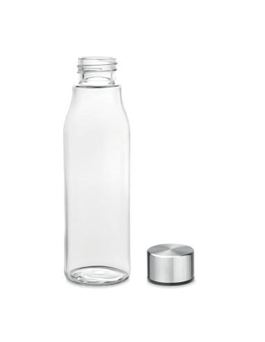Botella de cristal con tapa de acero inoxidable Dodoma sin BPA 500ml PERSONALIZABLE