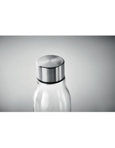 Botella de cristal con tapa de acero inoxidable Dodoma sin BPA 500ml PERSONALIZABLE