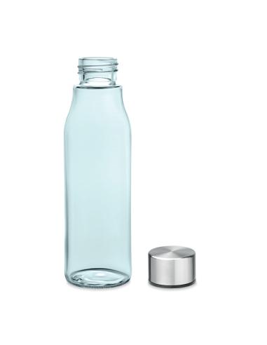 Botella de cristal con tapa de acero inoxidable Dodoma sin BPA 500ml PERSONALIZABLE
