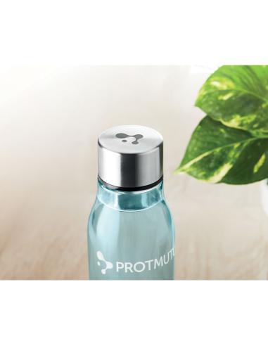Botella de cristal con tapa de acero inoxidable Dodoma sin BPA 500ml PERSONALIZABLE
