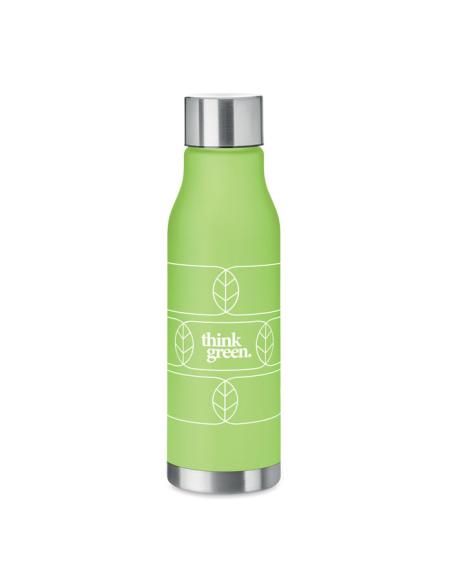 Botella agua reutilizable RPET Huelva sin BPA 600ml PERSONALIZABLE