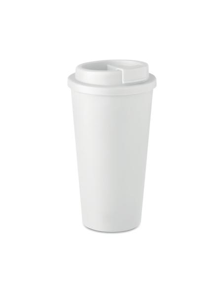 Vaso térmico de PP Jakarta doble capa sin BPA 475ml PERSONALIZABLE