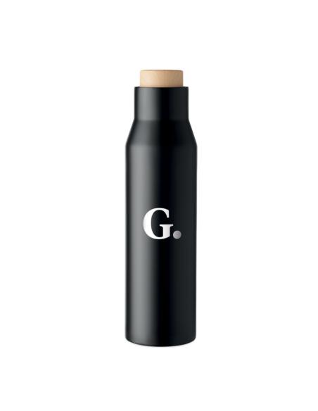 Botella agua de acero inoxidable Hanau doble capa sin BPA 500ml PERSONALIZABLE