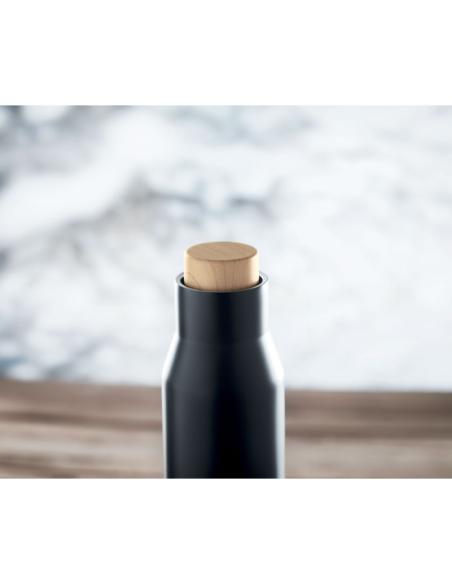 Botella agua de acero inoxidable Hanau doble capa sin BPA 500ml PERSONALIZABLE