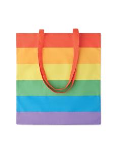 Bolsa de tela Melbourne algodón 200g/m2 arcoiris PERSONALIZABLE