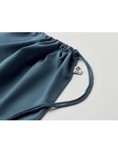 Bolsa de algodón orgánico Cardiff con cuerdas 140g/m2 PERSONALIZABLE