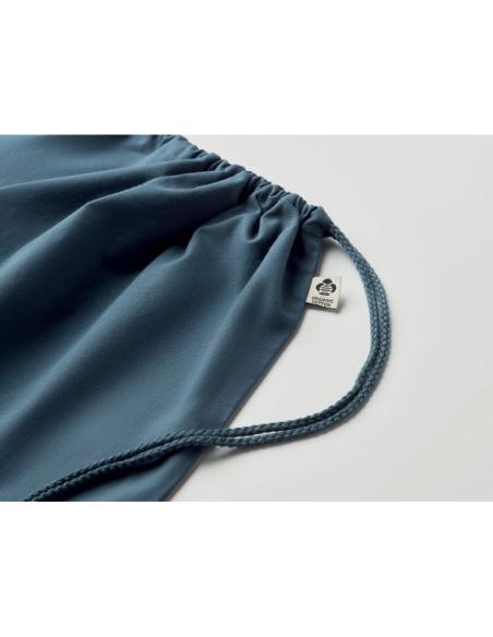 Bolsa de algodón orgánico Cardiff con cuerdas 140g/m2 PERSONALIZABLE