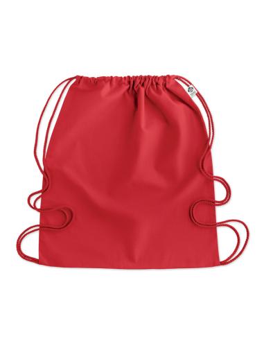 Bolsa de algodón orgánico Cardiff con cuerdas 140g/m2 PERSONALIZABLE