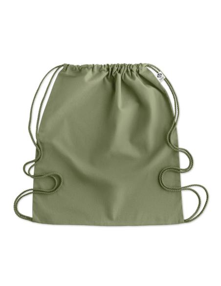 Bolsa de algodón orgánico Cardiff con cuerdas 140g/m2 PERSONALIZABLE