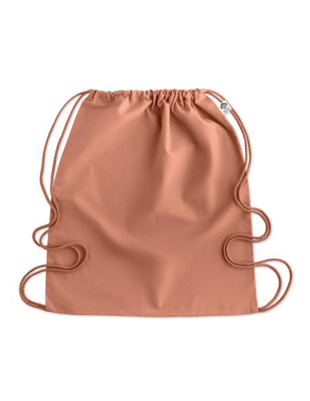 Bolsa de algodón orgánico Cardiff con cuerdas 140g/m2 PERSONALIZABLE