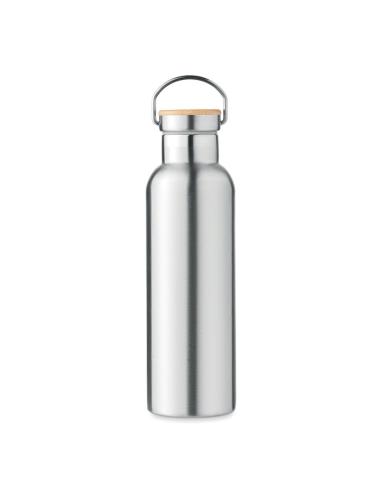 Botella agua de acero inoxidable Gera doble capa sin BPA 750ml PERSONALIZABLE