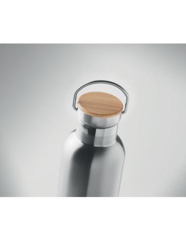Botella agua de acero inoxidable Gera doble capa sin BPA 750ml PERSONALIZABLE