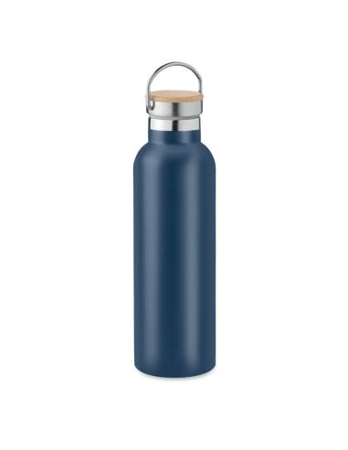 Botella agua de acero inoxidable Gera doble capa sin BPA 750ml PERSONALIZABLE