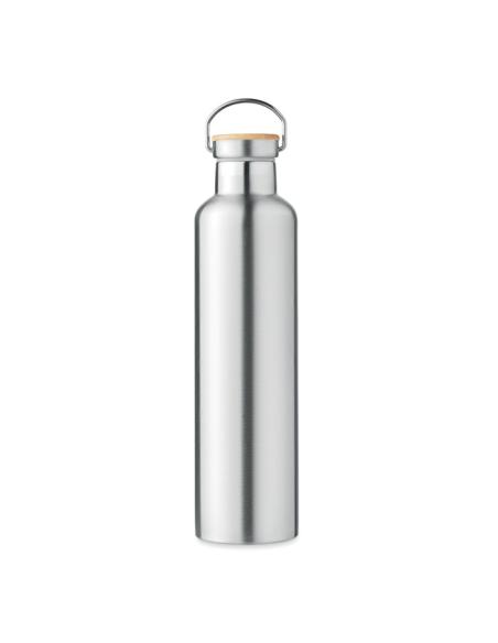 Botella agua de acero inoxidable Exeter doble capa sin BPA 1 litro PERSONALIZABLE