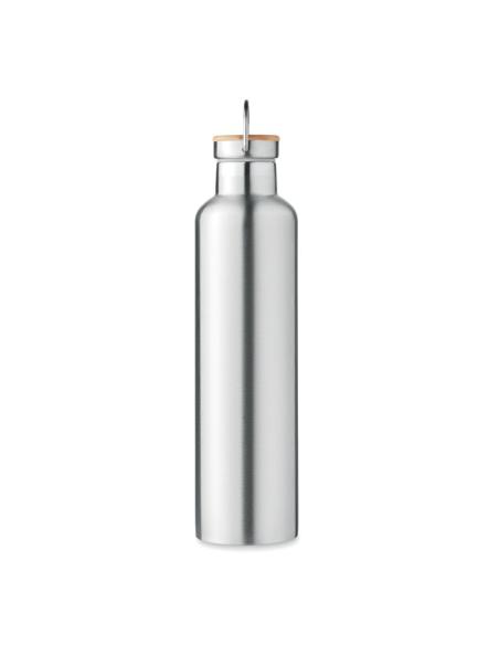 Botella agua de acero inoxidable Exeter doble capa sin BPA 1 litro PERSONALIZABLE