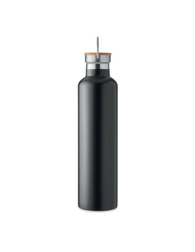 Botella agua de acero inoxidable Exeter doble capa sin BPA 1 litro PERSONALIZABLE