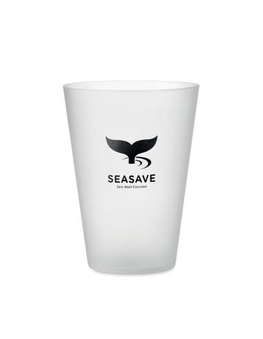Vaso de PP Guildford reutilizable full color 300ml PERSONALIZABLE